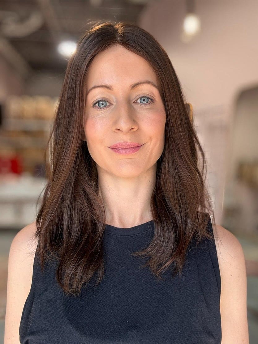 Aria-lace-topper-16-4 Aria 16″ | Brunette Human Hair Lace Topper - Image 1