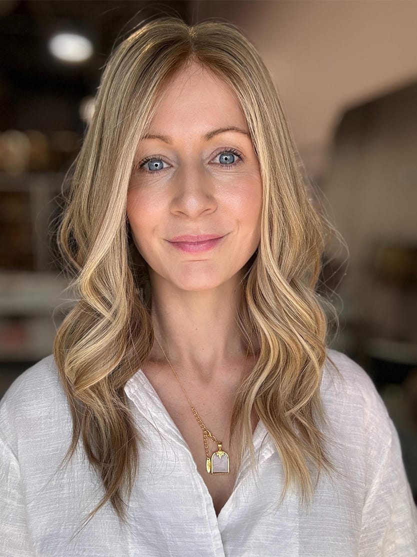 Gisele-lace-topper-18-4 Gisele 18" | Blonde Human Hair Lace Topper - Image 1