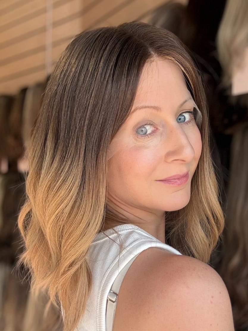 Zelda 14″ Fully Hand Tied Human Hair Wig 3 Zelda 14″ | Fully Hand Tied Human Hair Wig - Image 1