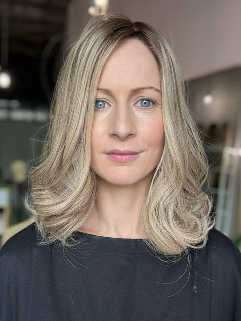 Chanel-silk-topper-14-2 Chanel 14" | Brunette Human Hair Silk Topper - Image 1